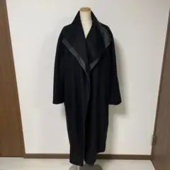 エルメス HERMES ダブルフェイス コート カシミヤ 絹 未使用 正規品