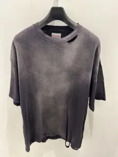 KAMIYA “KMY-SNAKE” Distressed T-shirt
