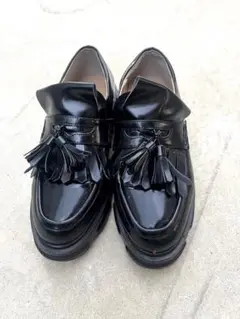 UNITED ARROWS タッセルローファー M 黒