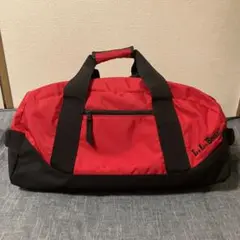 L.L. Bean ダッフルバッグ 赤黒
