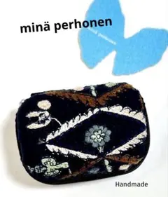 ミナペルホネン⚮̈うさぎ刺繍Forestdiamond×pomppiaハードケース