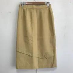 レディース ロングスカート イエロー系 M相当