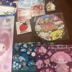 My Melody & Hello Kitty 文房具セット