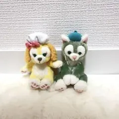 ディズニーシー　ダッフィー＆フレンズ　ジェラトーニ　クッキーアン　ぬいぐるみ