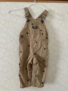 お値下げ不可⭐︎OshKosh 刺繍入りオーバーオール 12ヶ月用