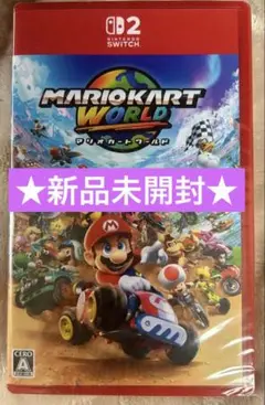 新品未開封★Switch2 マリオカートワールド スイッチ