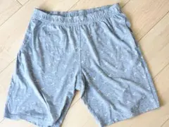 【中古】GU アンカー柄　グレー　ショートパンツ Mサイズ