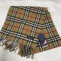 【未使用品】BURBERRY バーバリー マフラー ノバチェック
