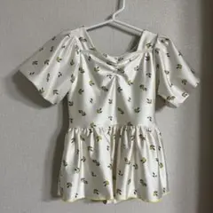 水着 レモン柄 100