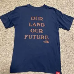 THE NORTH FACE メッセージTシャツ ネイビー