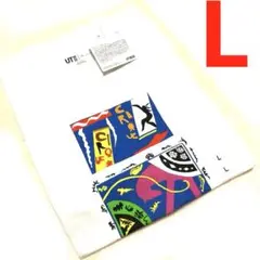 新品 UT グラフィックプリント Tシャツ Lサイズ