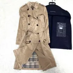 バーバリー トレンチコート ライナー付 ベルト 保存カバー付き 38 M 正規品