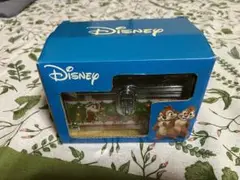 Disney チップとデール 透明ボックス　レトロ　平成　鍵付き　ディズニー