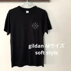 gildan soft style ギルダン Tシャツ 黒Tシャツ　Mサイズ