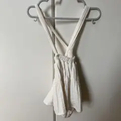 monbebe サスペンダースカートブルマ　靴下セット