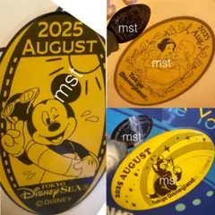 ディズニー スーベニアメダル 8月 フィガロ 白雪姫 王子 ミッキー