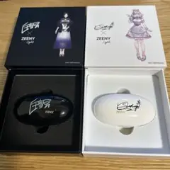 Zeeny Lights 白雪巴 ほぼ未使用品】Zeeny Lights × 白雪巴コラボワイヤレスイヤホン