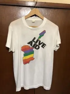 80's LIVE AID Tシャツ M
