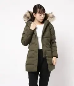 Pyrenex ピレネックス ダウンコート カーキ