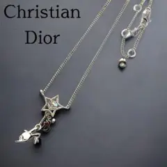 極美品★Christian Dior★ディオール★ハイヒール×スター★ネックレス
