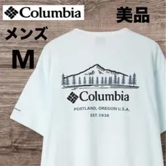 【美品】コロンビアColumbia メンズ Tシャツ　冷感　2025春夏　M