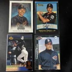 新庄剛志　ルーキーカード　RC 2001 4枚セット topps bowman