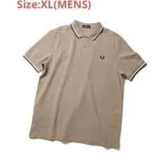 FRED PERRY ポロシャツ　ベージュ