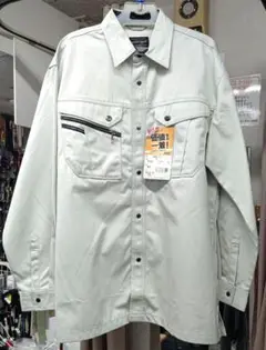 bigborn 長袖シャツ LLサイズ ライトグレー