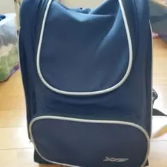 野球 ネイビー バッグ フロントポケット付き