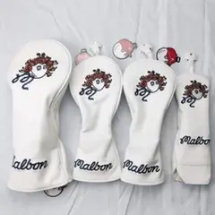 Malbon 限定ローズ×キャラクター刺繍カバー4種セット 早い者勝ち❗