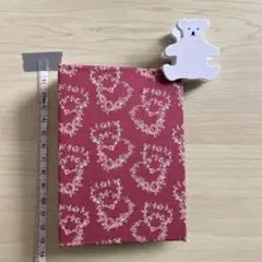 ＊匿名配送＊雑記帳の表紙　ミナペルホネン　リネン　紅茶染め