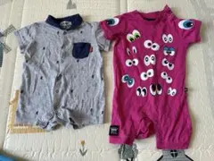 ベビー服男の子70サイズロンパース2着