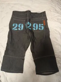 291295=homme デニム　クロップドパンツ