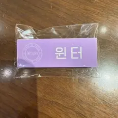 SMTOWN SMT TOKYO MD ネームバッジ aespaウィンター