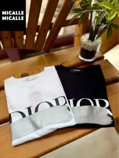新品未使用 MICALLE MICALLE Account半袖プリントTシャツ