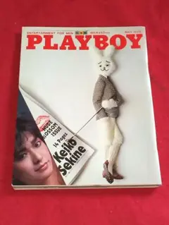 日本版プレイボーイ1982年5月(No・83)付録(ステッカー&ピンナップ付