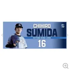 埼玉西武ライオンズ　ライオンズフェスティバル　クールタオル　隅田知一郎