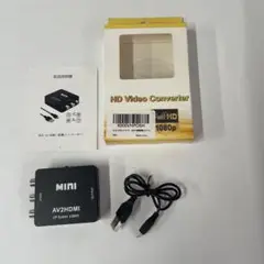 MINI AV2HDMI HDビデオコンバーター 1080p