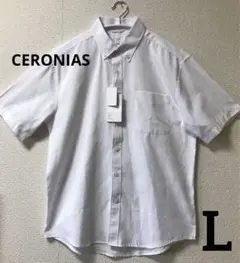 CERONIAS ＊ 半袖シャツ ホワイト メンズ