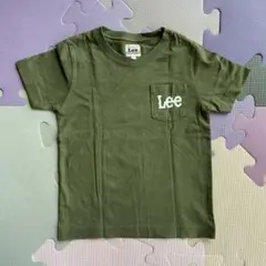 Lee ポケット付き Tシャツ 120サイズ オリーブグリーン