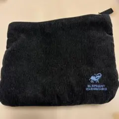 ELEPHANT KASHMIR コーデュロイポーチ