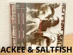 ACKEE & SALTFISH アキソル　レゲエ　三木道三　男に二言無し　CD