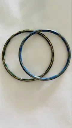 七宝焼　バングル　ブレスレット　2本セット