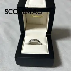 SCOMMAG エスカマジー チェスボードリング さシルバーリング指輪