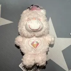 ケアベア™ ふんわりマスコット スパークルハートベア ①