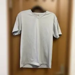 スポーツTシャツ　Lサイズ ライトグレー