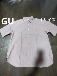 GU ジーユー ゆったり半袖シャツ Lサイズ
