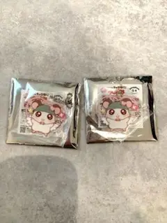ハム太郎 くじ F賞 かぶるくん アクリルキーホルダー　２点セット