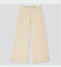 UNIQLO ワイドクロップドパンツ　W64