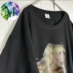 新品　未使用　サブリナカーペンター　サイン　フォト　プリント　Tシャツ　黒　ロゴ